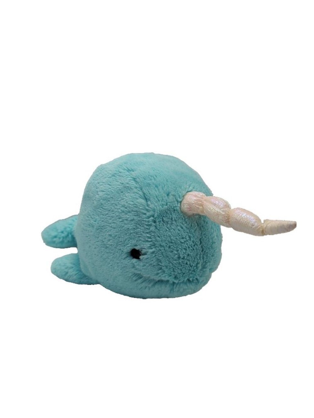 Jellycat Aqua Sea Sorbet Narwhal Blue Plush 9” Soft Toy Iridescent Horn RARE Y2K